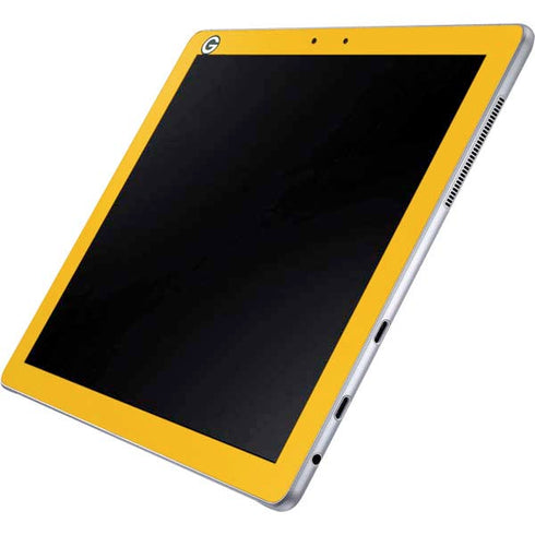 NFL Green Bay Packers Large Logo Galaxy Book 12in Skin